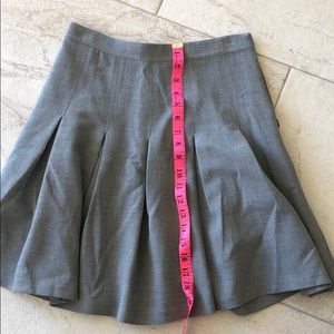 DVF classic grey flirty skirt
